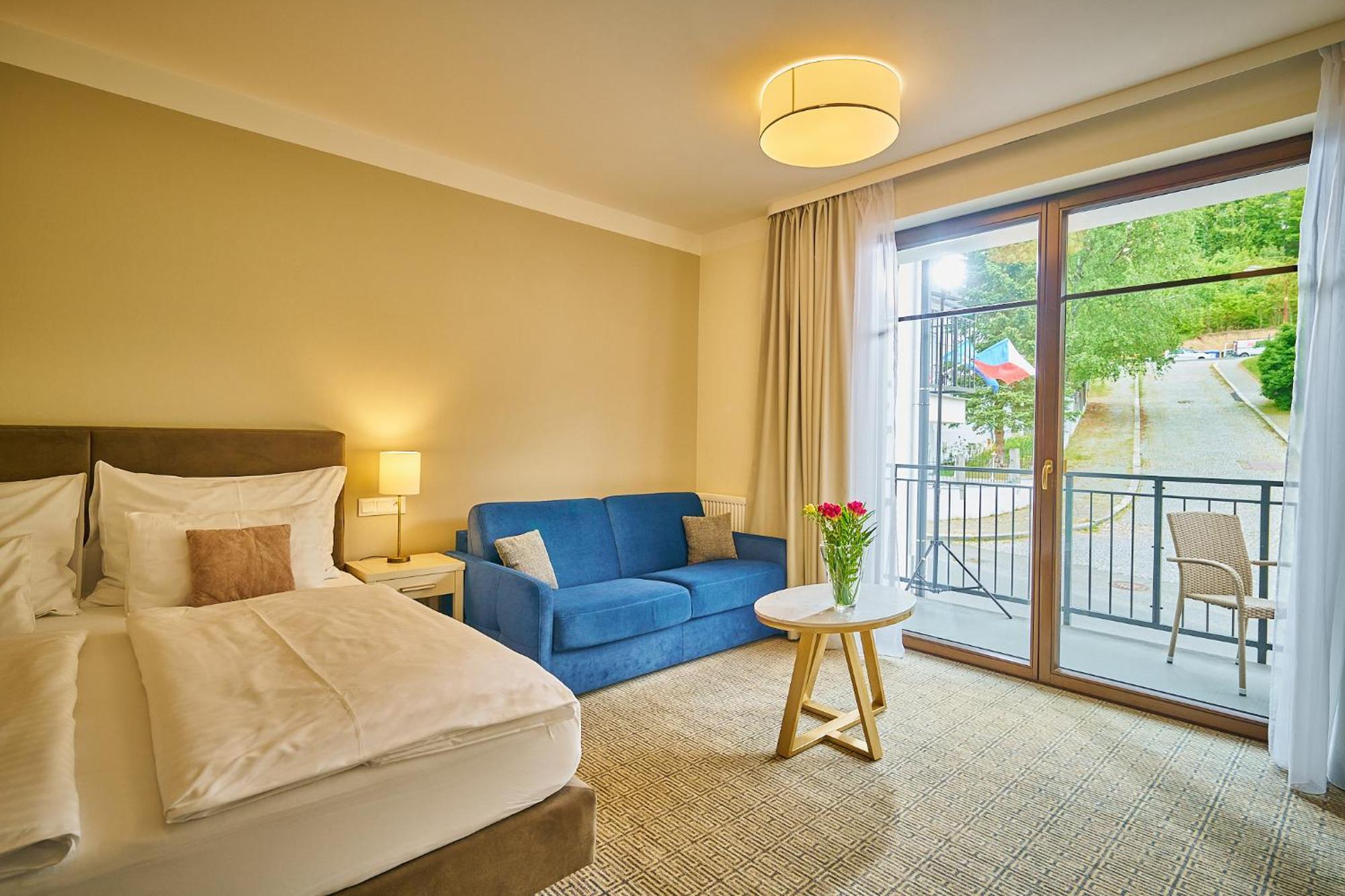 Wellness Hotel Queens Marianske Lazne Bagian luar foto
